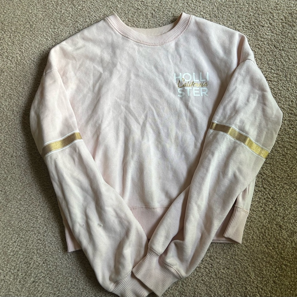 Pink Hollister California Sweatshirt, size XS